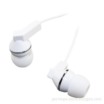 Excellent sound white earphone for iPhone 5
